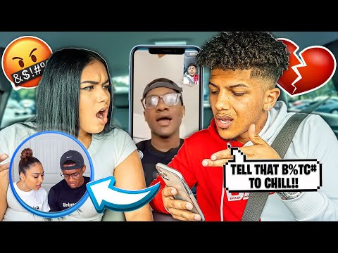 Calling My BESTFRIENDS GIRL The "B" WORD To See Their Reaction...*NEVER AGAIN*