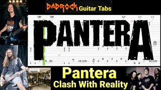 Clash With Reality - Pantera - Guitar + Bass TABS Lesson