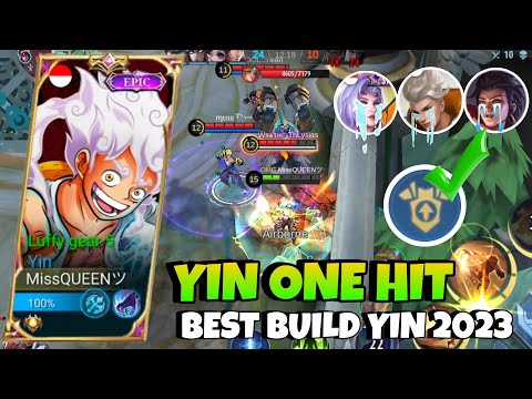 YIN ONLY ROAD TO MYTHIC GLORY - SETT EMBLEM  YIN PATCH TERBARU - YIN ONE HIT ~ MLBB