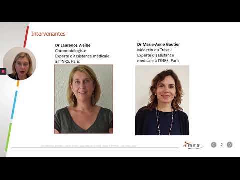 Travail de nuit : Quels effets sur la santé ? Quelle prévention ? - Webinaire 11/03/21