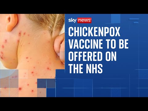 Chickenpox vaccine to be offered on NHS next year as part of routine MMR jab for babies