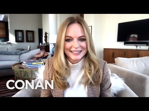 #＃CONAN：希瑟-格雷厄姆的完整採訪-CONAN在TBS上 (#CONAN: Heather Graham Full Interview - CONAN on TBS)