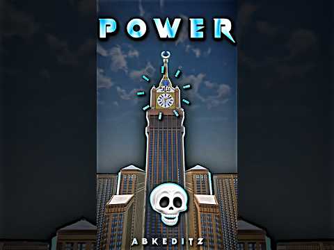 THE POWER OF MAKKA MADINA CLOCK TOWER ☠️