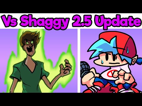 Friday Night Funkin' Vs Shaggy 2.5 UPDATE - [Chapter 5 & 6 + New God Eater] [FNF Mod/Showcase]