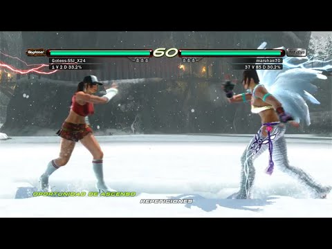 Christie VS Christie  - Tekken 6 ( Uchiha x24 ) Gameplay Online  PS3