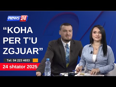 24 shtator 2025 📞 "Telefonatat e Teleshikuesve" News24 -  në studio Klevin Muka dhe Megi Latifi