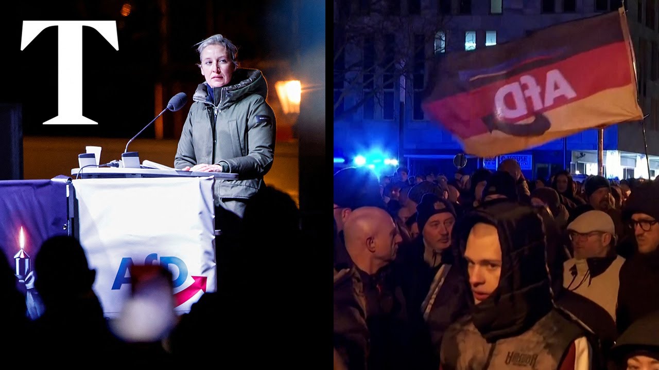 Hard-right AfD stages rally near site of Christmas market attack