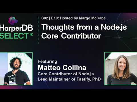 Thoughts from a Node.js Core Contributor w/ Matteo Collina