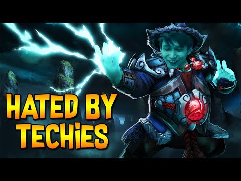 BEING HATED BY TECHIES ◄ SingSing Dota 2 Moments