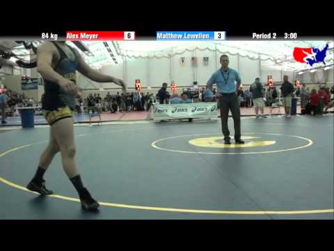 Alex Meyer vs. Matthew Lewellen at 2013 ASICS University Nationals - FS