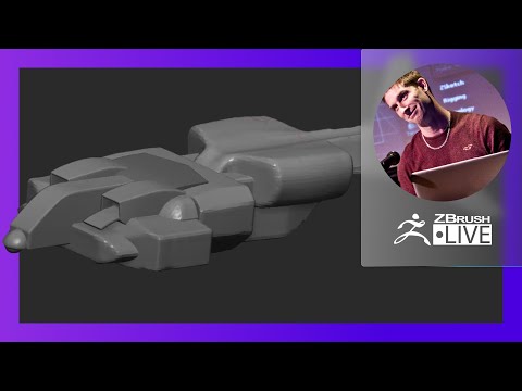 Hard Surface Sci-Fi Space Craft: Aliens Dropship Fan Art - Pixologic Paul Gaboury - ZBrush 2021.6