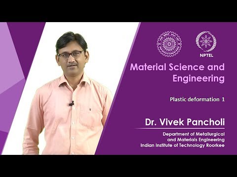 Lecture 27: Plastic deformation 1