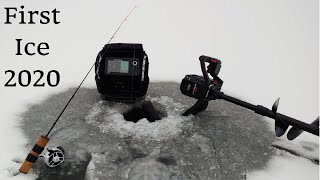 FIRST ICE! Minnesota Ice Fishing 2020 (early ice)