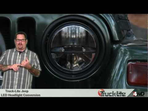Truck-Lite - Jeep Wrangler LED Headlight Conversion - Jeep Lighting