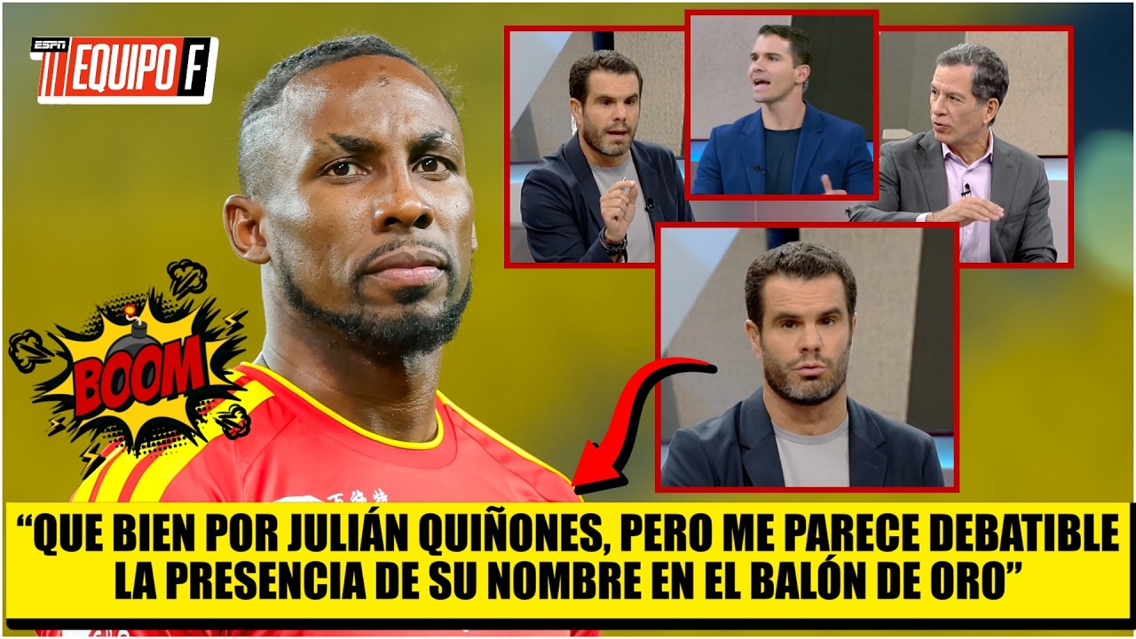 JULIÁN QUIÑONES está NOMINADO AL BALÓN DE ORO y todos le caen encima a PUIG por criticar | Equipo F