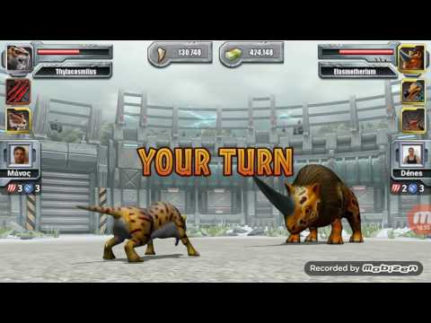 Killy Kitty(Smilodon) jurassic park builder glacier tournament #1