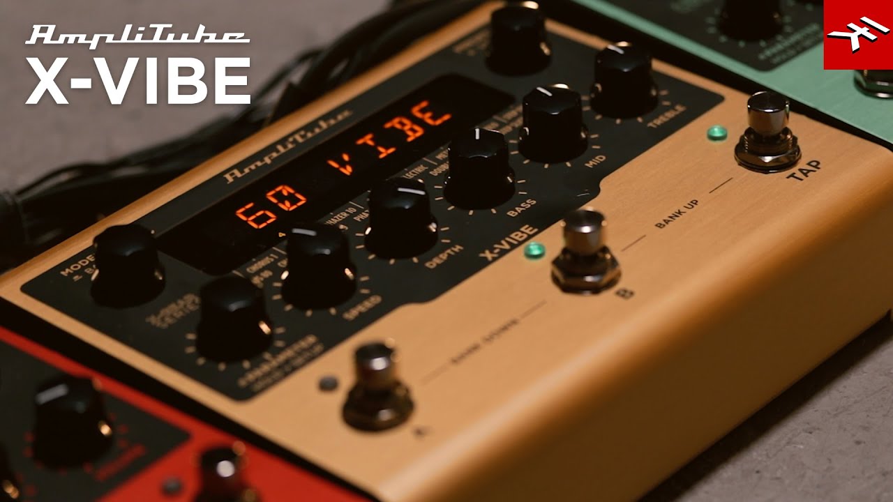 IK Multimedia X-VIBE Modulation Pedal