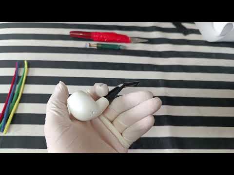 Pure Curve Modern Billard Handmade Block Meerschaum Minimal Pipe