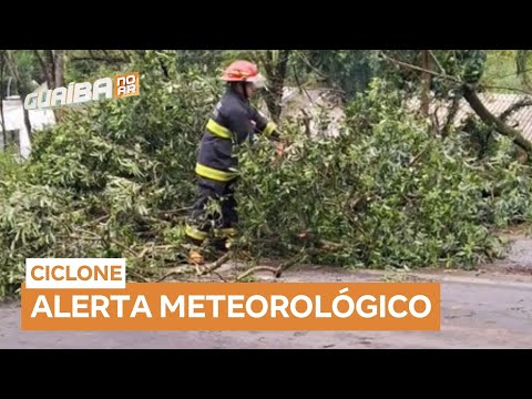 Ciclone extratropical causa ventania e estragos em diversas cidades do Rio Grande do Sul