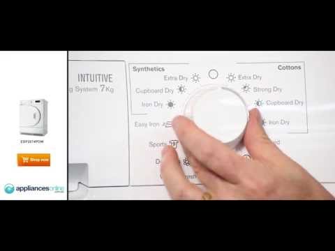 Expert overview of the EDP2074PDW 7kg condenser dryer from Electrolux - Appliances Online