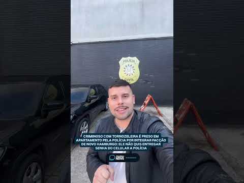⚠️⚠️⚠️CRIMINOSO COM TORNOZELEIRA É PRESO EM APARTAMENTO PELA POLÍCIA POR INTEGRAR FACÇÃO DE NOVO