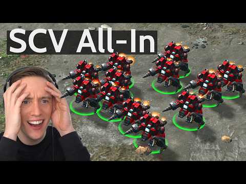 This NEW SCV All-In Is GLORIOUS! StarCraft 2