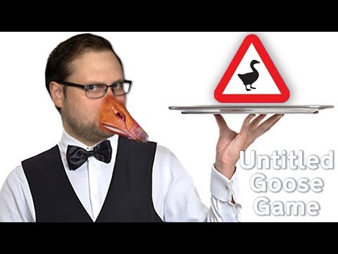 ГУСЬ УСТРОИЛСЯ НА РАБОТУ ► Untitled Goose Game #4