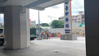 [其他] 臺中火車站下方大智路施工中