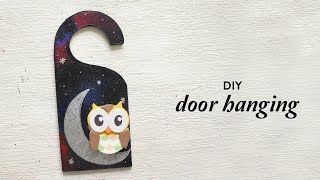 DIY Door Hanger | Door Decor | Home Decorating Ideas