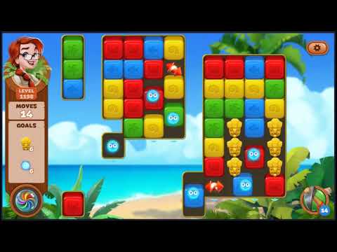 Lost Island Blast Adventure Level 1198 - NO BOOSTERS 🏝️ | SKILLGAMING ✔️