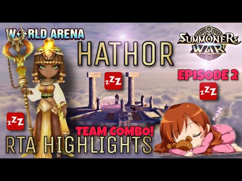 Hathor Team Combo in World Arena Ep. 2 - Summoners War
