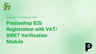 PrestaShop B2B Registration with VAT/SIRET Verification | Secure Business Onboar