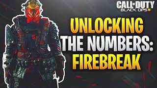 HOW TO UNLOCK THE NUMBERS OUTFITS IN BLACK OPS 4:FIREBREAK NUMBERS OUTFIT EASY UNLOCK (COD BO4 )