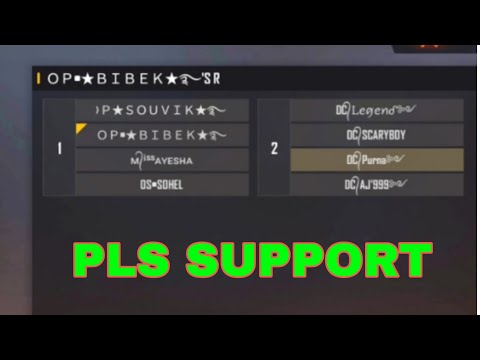 TEAM DC VS TEAM OP || CLASH SQUAD MATCH || 4 V 4 || GARENA FREE FIRE 🔥