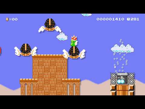 Exploring a Zelda-Style Dungeon by Cherch - Super Mario Maker 2 - No Commentary 1ca