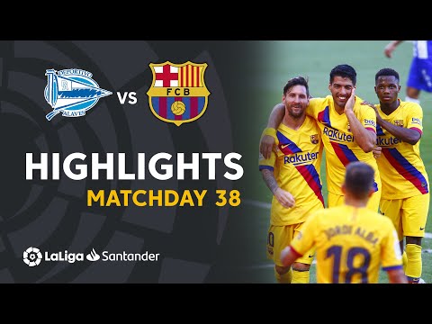 Highlights Deportivo Alavés vs FC Barcelona (0-5)