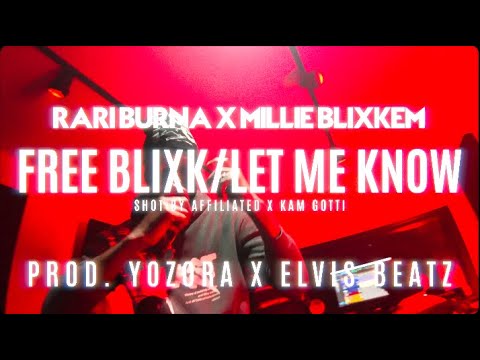 Rari Burna X Millie Blixkem - FREE BLIXK/LET ME KNOW (Official Video) Shot by @kamgotti9050