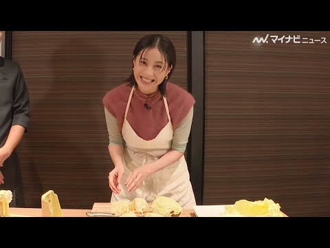 松本若菜、調理師免許を持つ料理の腕前を披露!飲食店アルバイトの思い出明かす 『しゃぶしゃぶ温野菜』新CMインタビュー
