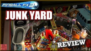 JUNK YARD : Pinball FX3 - Williams Pinball Vol 1 - PS4 - with Commentary !!
