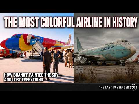 Braniff Airways: The Most Colorful Airline in History — and How It All Burned Down