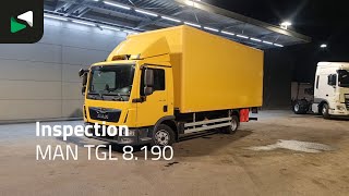 MAN TGL 8.190 4X2 8tonner 1500kg Ladebordwand Automatic Euro 6 パネルバントラック | 画像 4 - Autoline