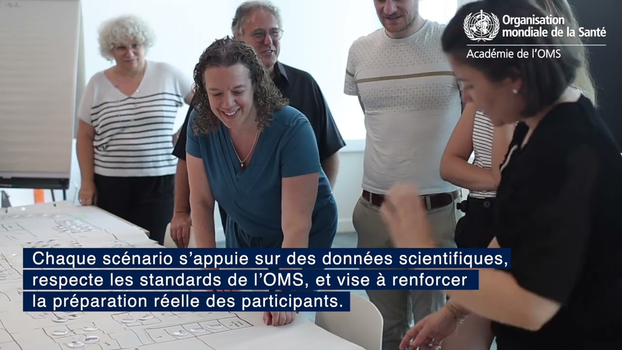 L’apprentissage sauve des vies : au cœur des formations par simulation de l’Académie de l’OMS (V2)