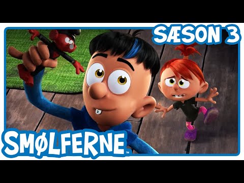 Det nye legetøj - Smølferne på dansk | Tegnefilm for born