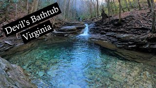 Devil's Bathtub, Virginia | 4K Vlog