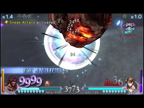 Final Fantasy Dissidia Ultimate Jecht Shot Combo + Blitz King Overdrive