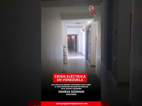 El precio que pagan los carabobeños por los apagones #CrisisEléctrica #Venezuela #Noticias