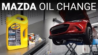 How To Do Mazda ND Miata Oil Change & Fumoto Oil Drain Valve Install