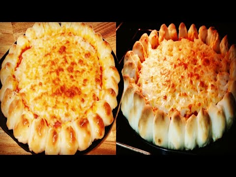 QUICK AND EASY CHEESY BITES PIZZA 🍕 HOMEMADE LIKE PIZZA HUT