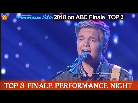 Caleb Lee Hutchinson sings ”Don't Close Your Eyes” His Favorite Song American Idol 2018 Finale Top 3