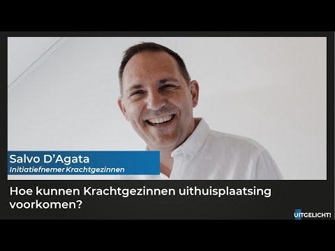 Uitgelicht! 4 januari 2023 - Salvo D'Agata over initiatief om uithuisplaatsing te voorkomen.